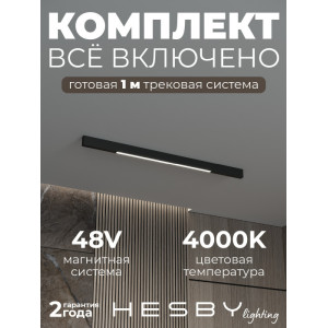 Трековая система в сборе ElDeko HSBL_kompl_E001_NI1B4K