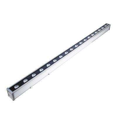 Прожектор уличный L53 линейные Wallwasher (угол 45 гр.) ULF-L53-18W/4000K/L100/45D 220V IP65 SILVER