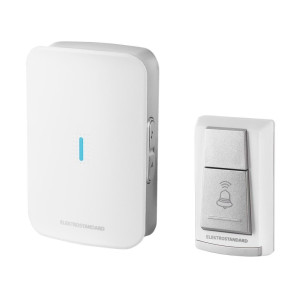 Кнопка звонка DBQ19 DBQ19M WL 36M IP44 белый